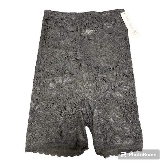 Joan Vass Women's Power Mesh High Waist Black Slimmer Shapewear Size: Large - Picture 1 of 5